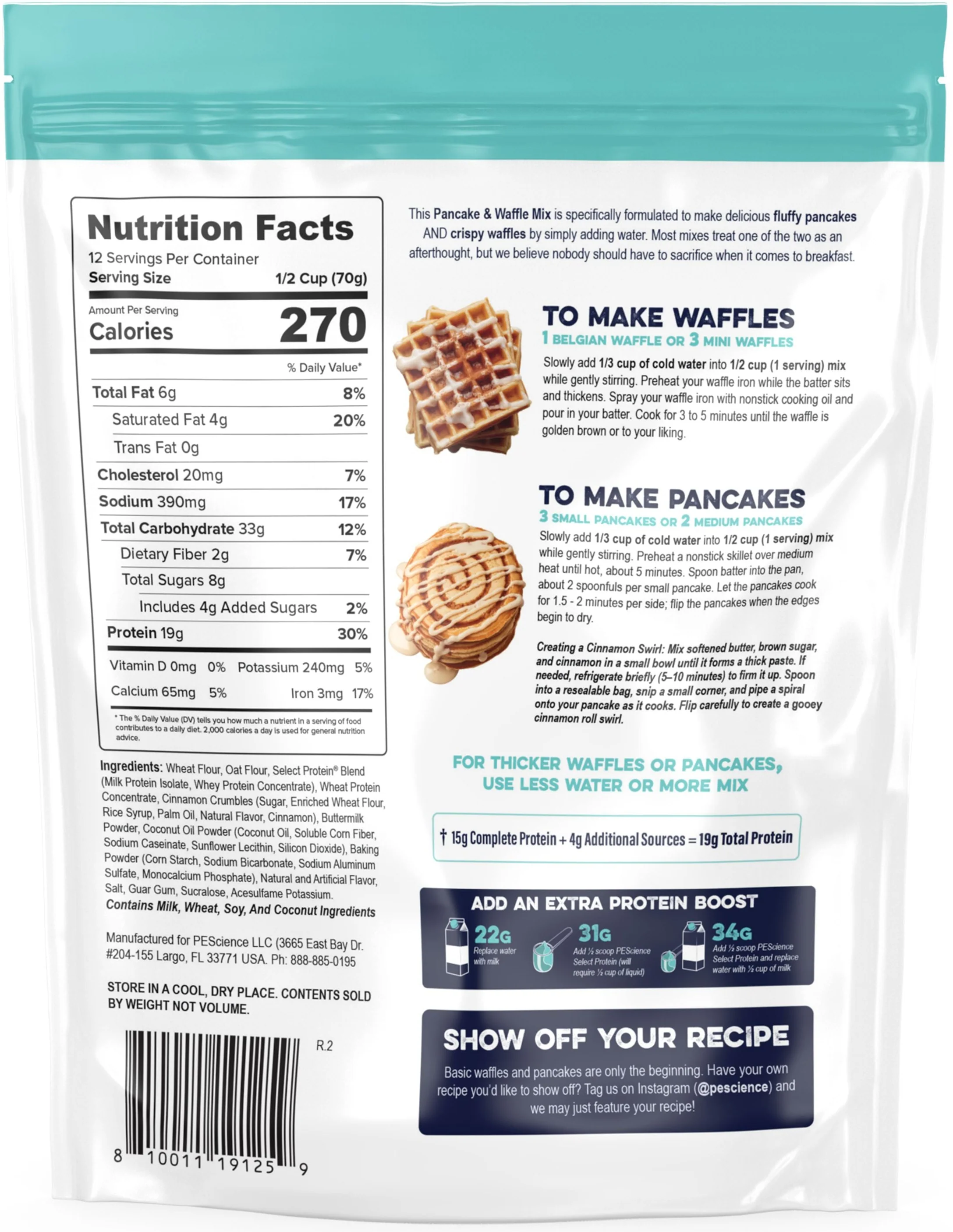 Protein Pancake & Waffle Mix - Image 17