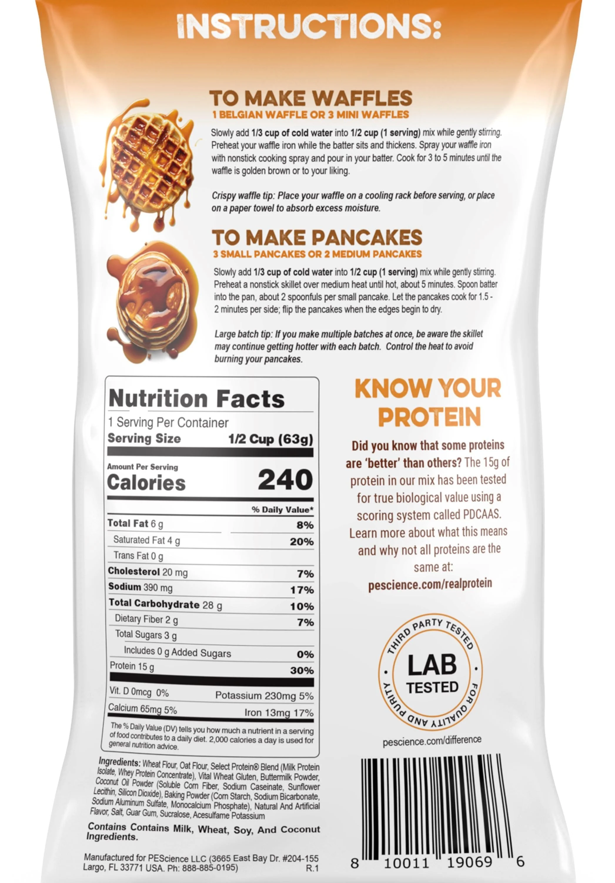 Protein Pancake & Waffle Mix - Image 6